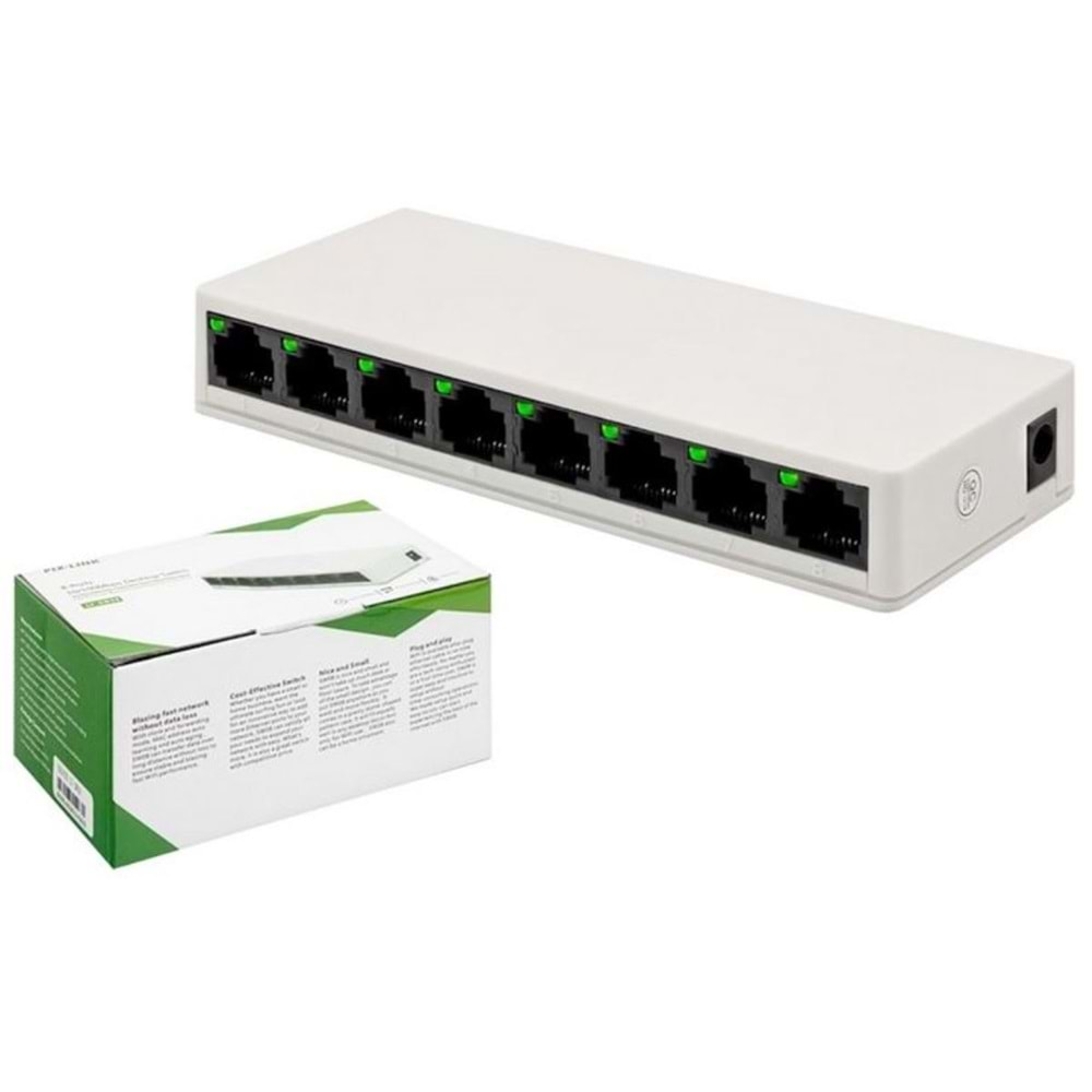 PIX LINK 8 Port 10100 Mbps Switch