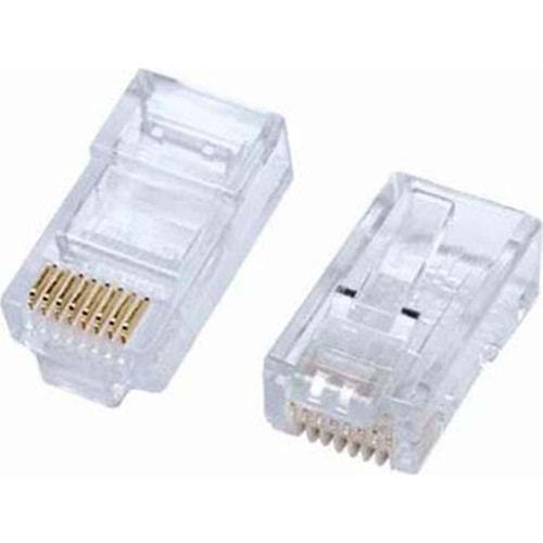 8P8C RJ45 Plug 1 paket(100lük)