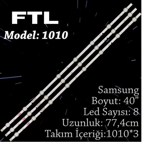 FTL SET-1010 SAMSUNG 40 INC 3 ADET (SET) TV LED BAR