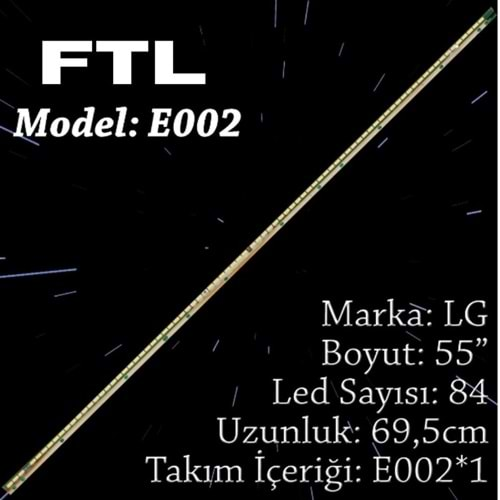 FTL SET-ELED-002 LG 55 INC 1 ADET (SET) TV LED BAR