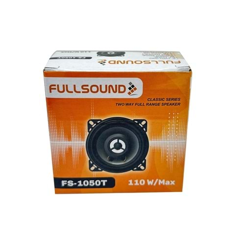 Fullsound FS-1050T 10cm 4'''' Tweeterlı Oto Hoparlör