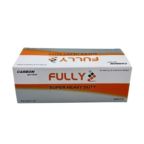 Fully AAA 1.5V İnce Pil 1 paket (60lık)