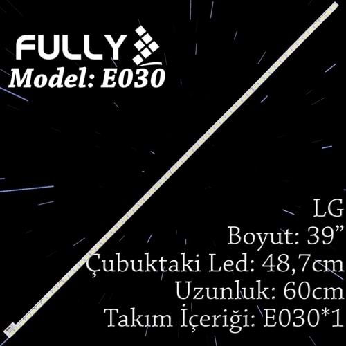 FULLY SET-ELED-030 LG 39 INC 1 ADET (SET) TV LED BAR