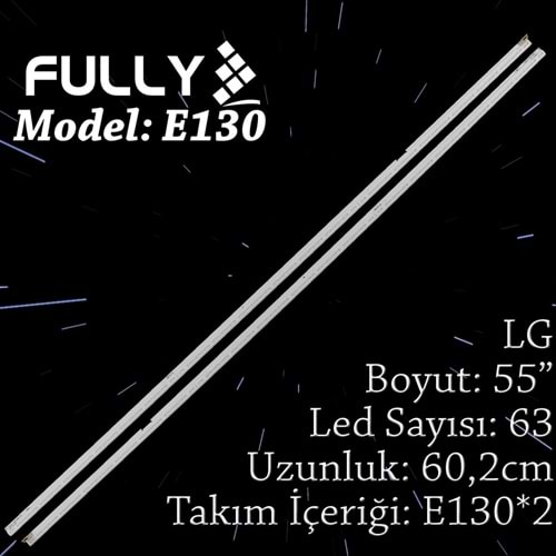 FULLY SET-ELED-130 LG 55 INC 1R+1L ADET (SET) TV LED BAR