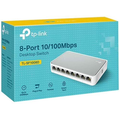 TP-Lınk TL-Sf-1008d 8 Port Switch