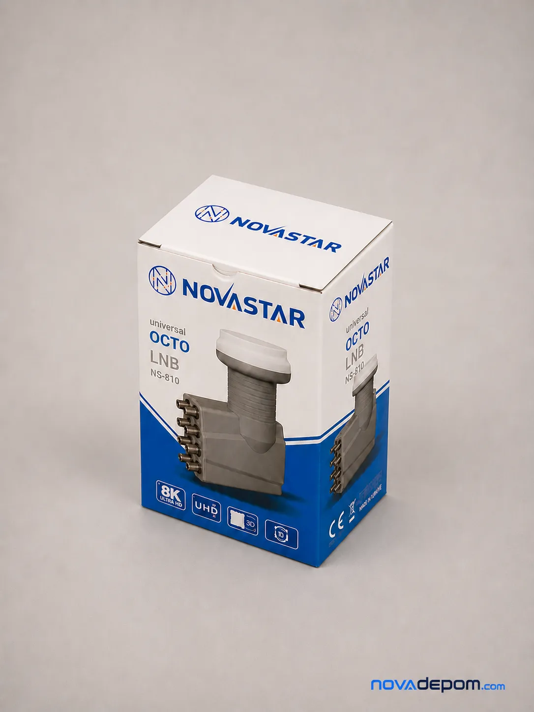 Novastar Sekizli LNB, 8 Çıkışlı Uydu LNB'si