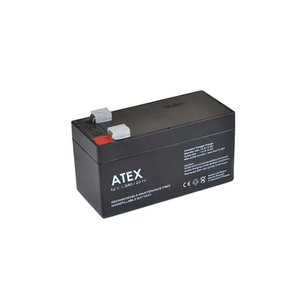 Atex 12V 1.3A Kuru Akü