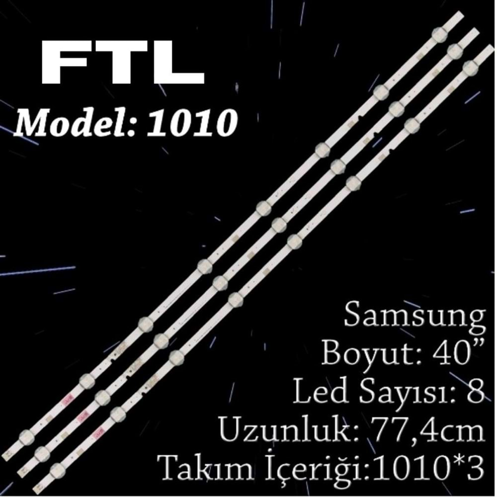 FTL SET-1010 SAMSUNG 40 INC 3 ADET (SET) TV LED BAR