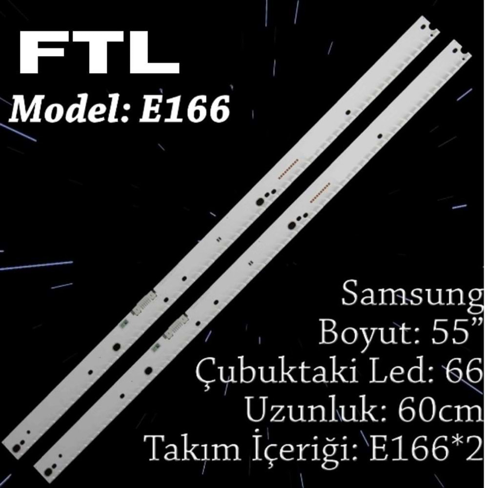 FTL SET-ELED-166 SAMSUNG 55 INC 1R+1L ADET (SET) TV LED BAR