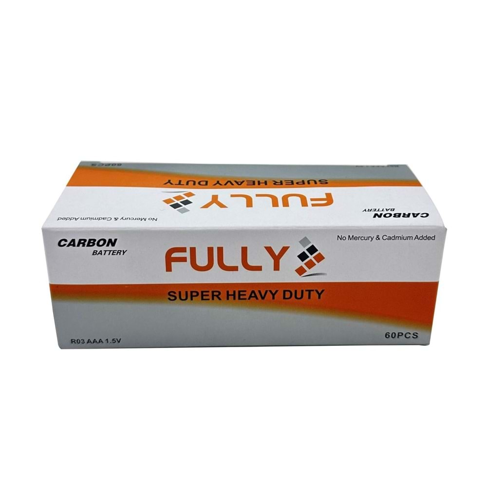 Fully AAA 1.5V İnce Pil 1 paket (60lık)