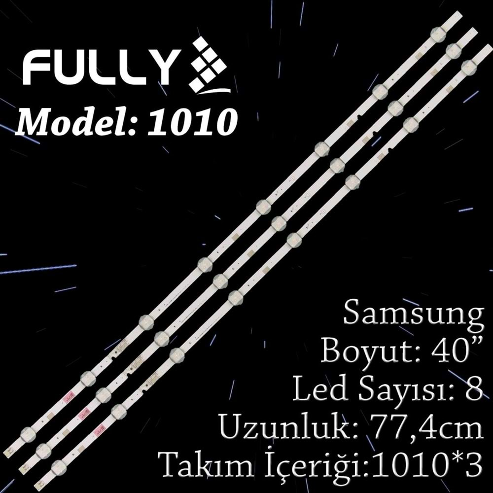 FULLY SET-1010 SAMSUNG 40 INC 3 ADET (SET) TV LED BAR