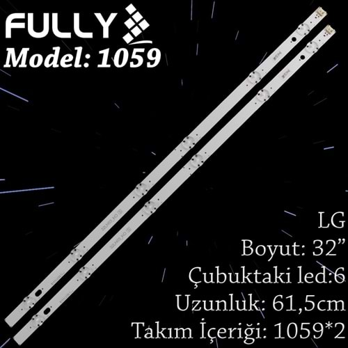 FULLY SET-1059 LG 32 INC 2 ADET (SET) TV LED BAR