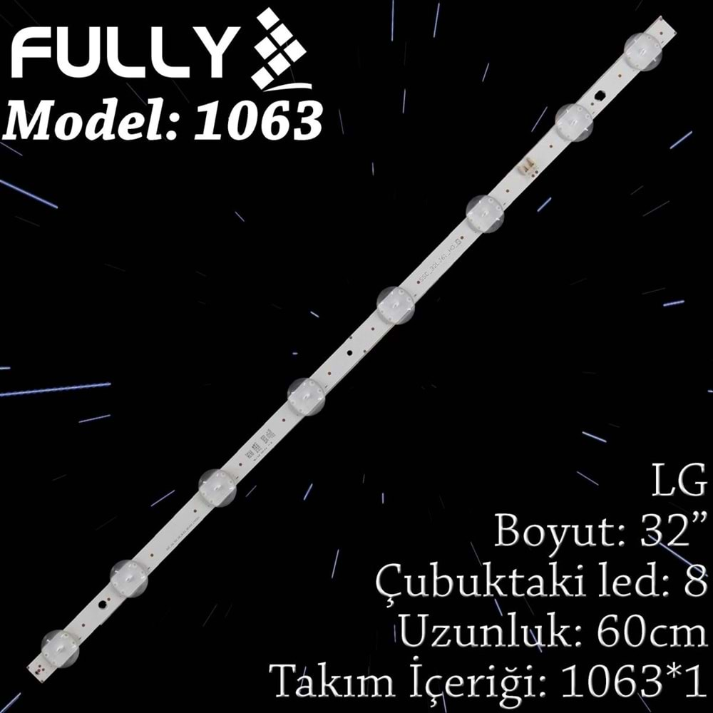 FULLY SET-1063 LG 32 INC 1 ADET (SET) TV LED BAR