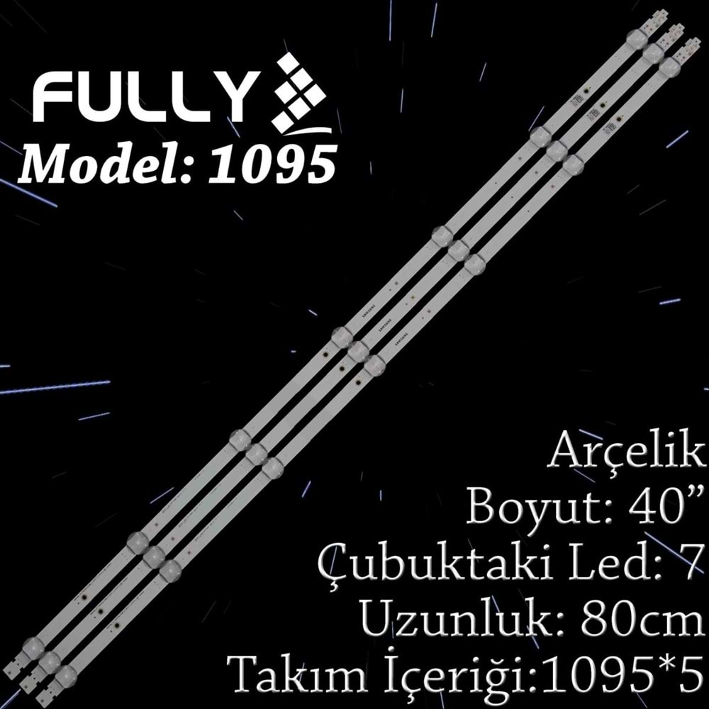 FULLY SET-1095 SAMSUNG 40 INC 3 ADET (SET) TV LED BAR