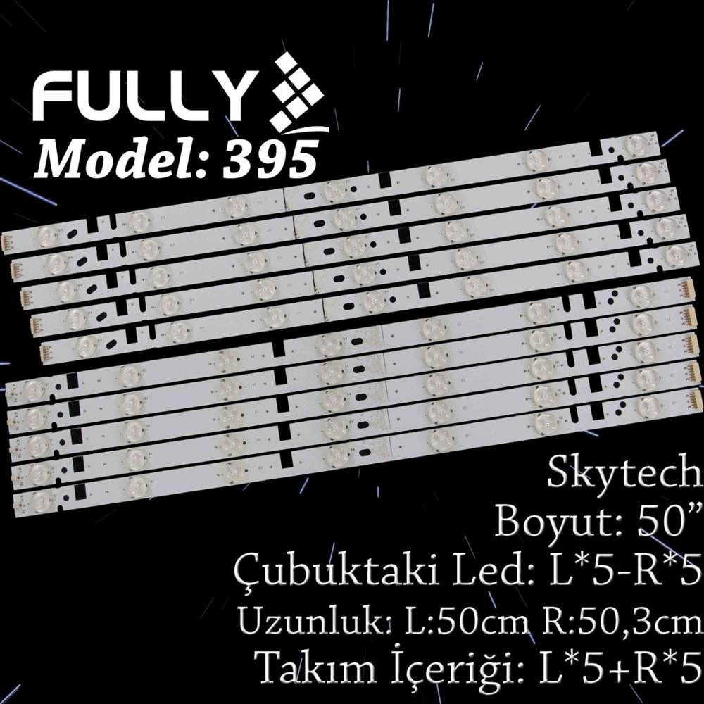 FULLY SET-395 JVCHAİER 50 INC 5A+5B ADET (SET) TV LED BAR