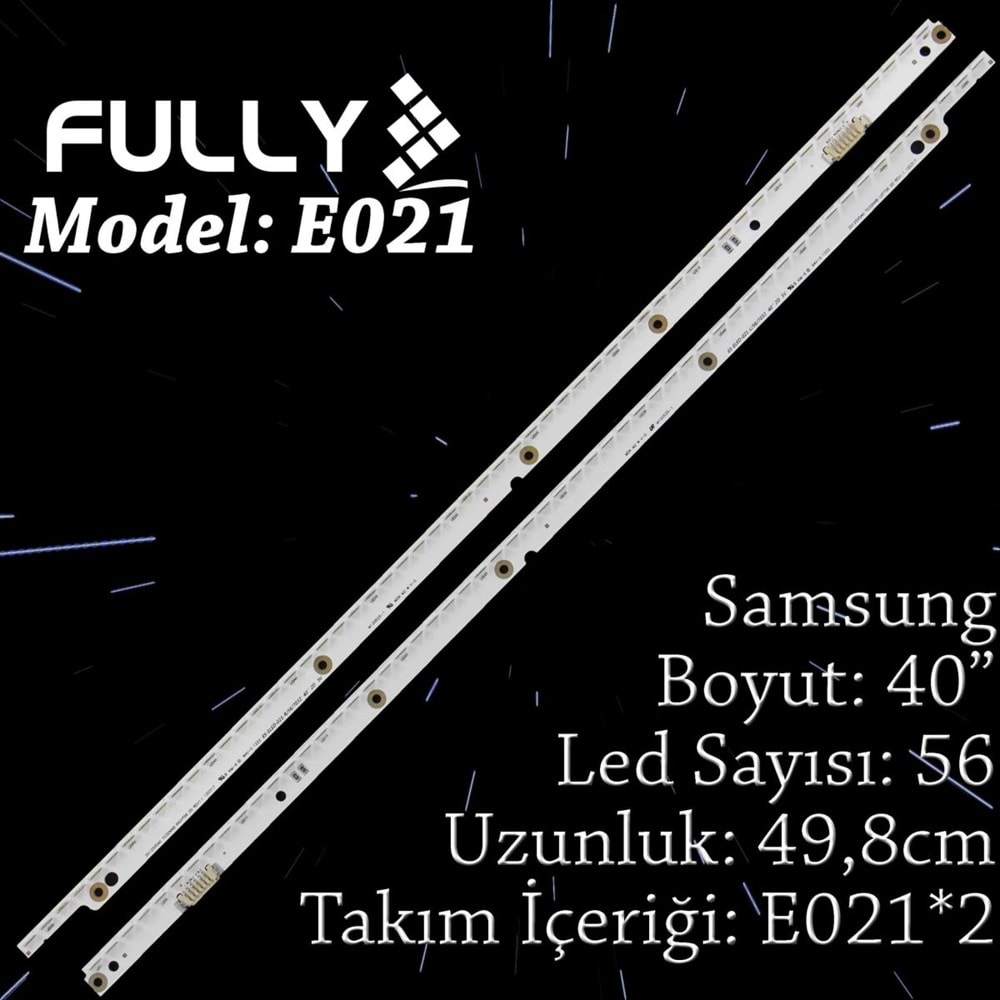 FULLY SET-ELED-021 SAMSUNG 40 INC 2 ADET (SET) TV LED BAR