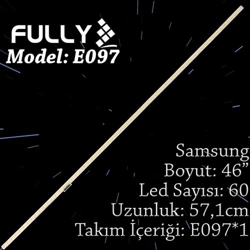 FULLY SET-ELED-097 SAMSUNG 46 INC 1 ADET (SET) TV LED BAR