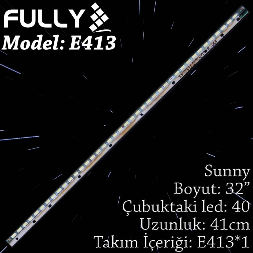 FULLY SET-ELED-413 SUNNY 32 INC 1 ADET (SET) TV LED BAR