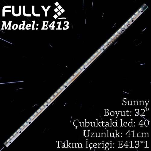 FULLY SET-ELED-413 SUNNY 32 INC 1 ADET (SET) TV LED BAR