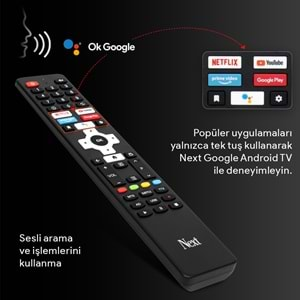 YE-32020GG4 32 82 Ekran HD Google Android TV