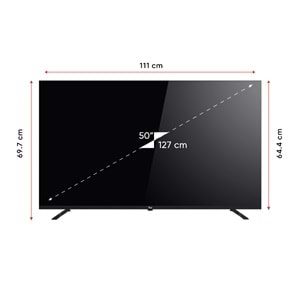 YE-50020FS2-4K webOS 50 İnç Smart Televizyon